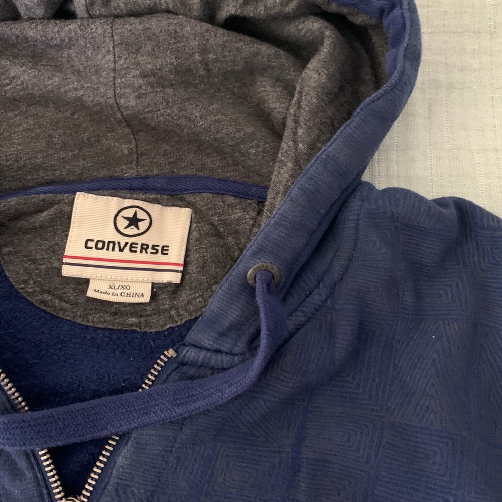 Converse Full Zip Hoodie